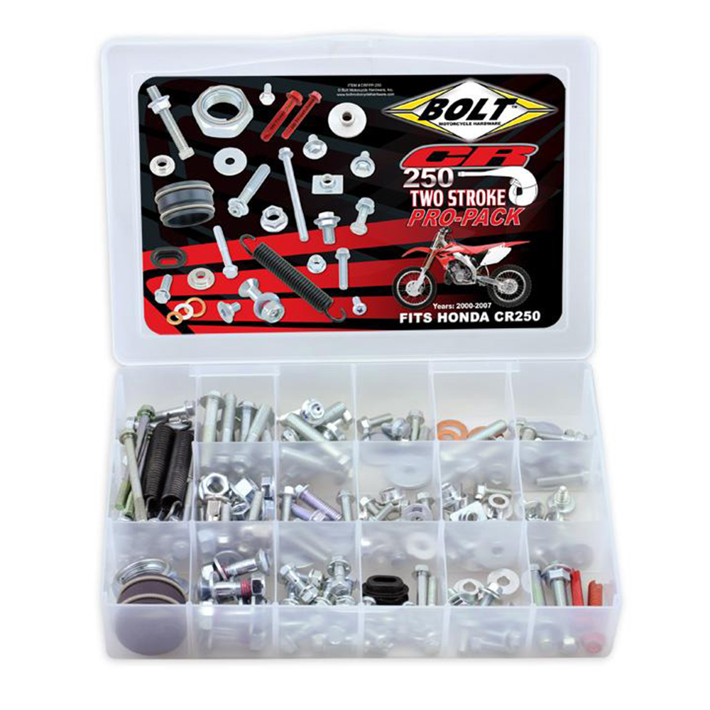 PRO PACK FASTENER KIT HONDA CR250 00-07